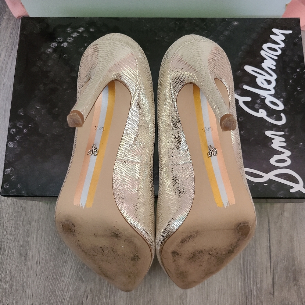 Sam Edelman Hazel Pointed Toe Pumps - Picture 10 of 11